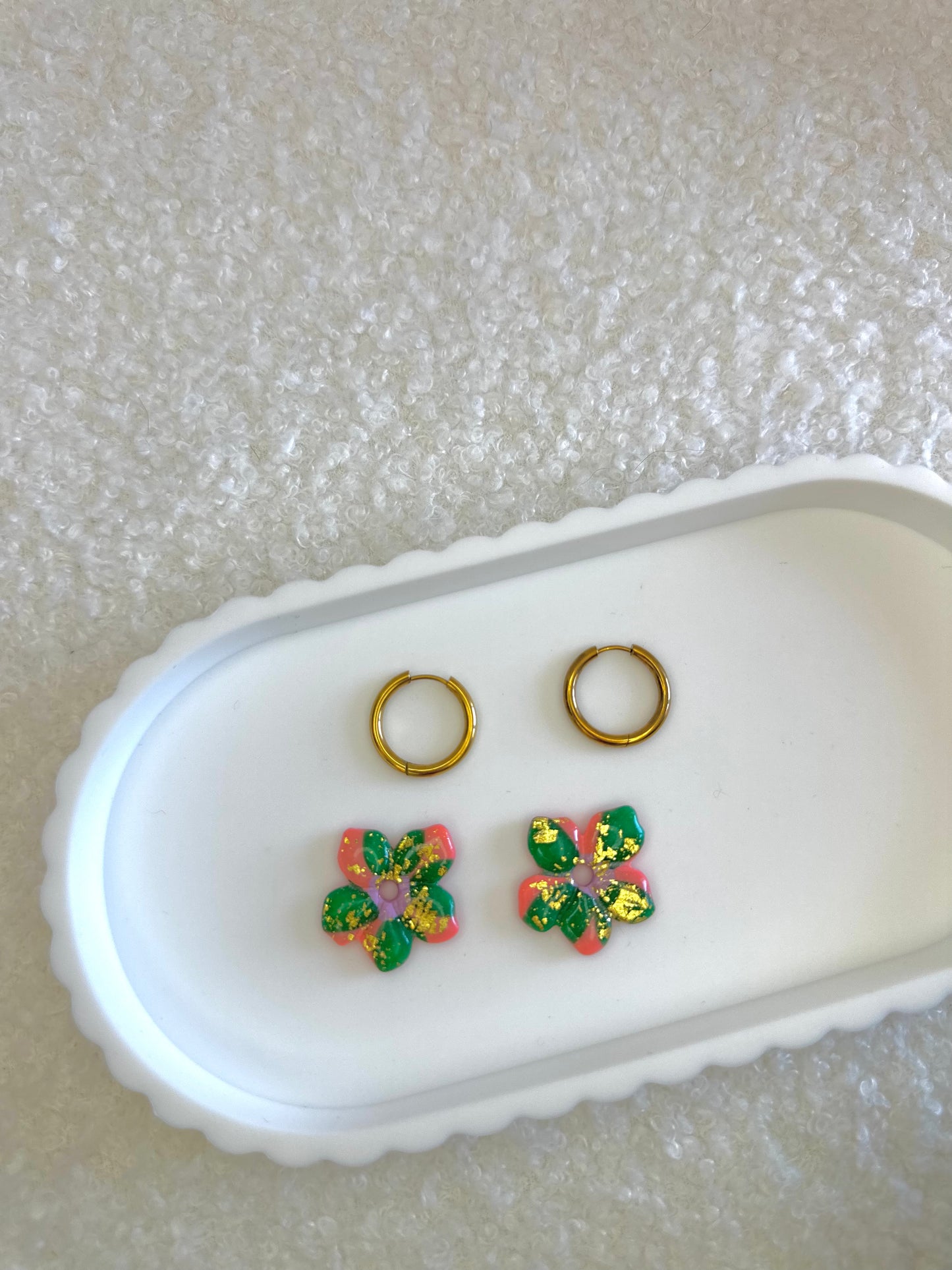 Boucle d'oreille Iris
