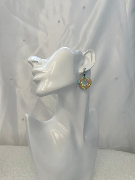 Boucle d'oreille Prune