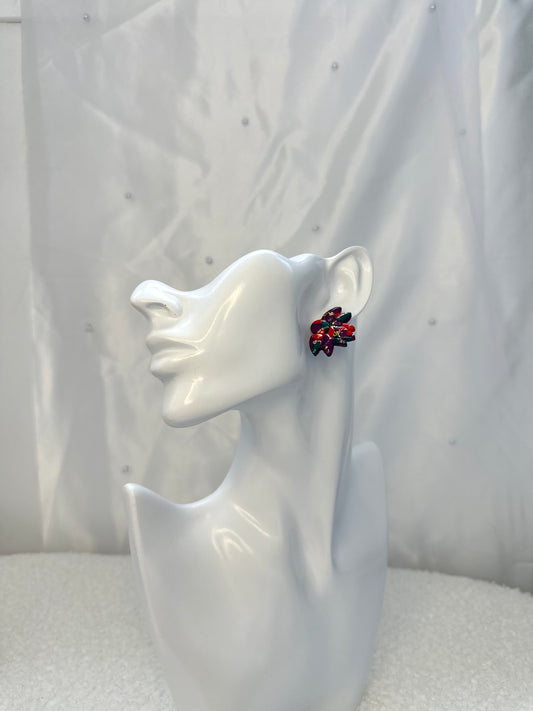 Boucle d'oreille à clous Nélys
